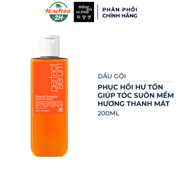 Dầu Gội Mise en scène Hỗ Trợ Phục Hồi Tóc Hư Tổn 200ml