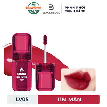 Son Tint Black Rouge LV05 Panic Mara Tím Mận 4.5g