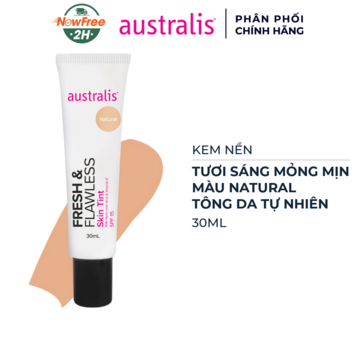 Kem Nền Australis Tươi Sáng Mỏng Mịn Màu Natural 30ml