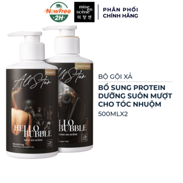Bộ Gội Xả Mise En Scène Dưỡng Tóc Suôn Mượt Chắc Khoẻ 500mlx2