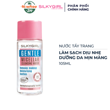 Nước Tẩy Trang Silkygirl Làm Sạch Da Dịu Nhẹ 105ml