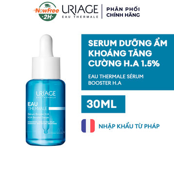 Serum Uriage Dưỡng Ẩm Khoáng Tăng Cường Hyaluronic Acid 30ml