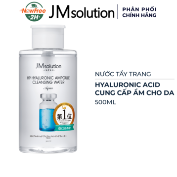 Nước Tẩy Trang JMsolution Hyaluronic Acid Mọi Loại Da 500ml