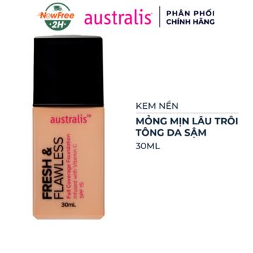 Kem Nền Australis Siêu Nhẹ Tông Da Sậm #Latte 30ml