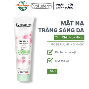 Mặt Nạ Evoluderm Tinh Chất Hoa Hồng Dưỡng Sáng Da 150g