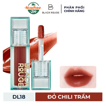 Son Tint Black Rouge DL18 Vintage Ruby - Đỏ Chili Trầm 4.1g