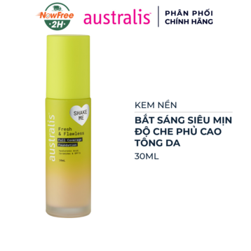 Kem Nền Australis Bắt Sáng Che Phủ Cao Màu Light Neutral 30ml
