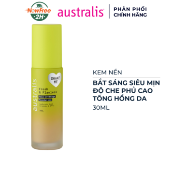 Kem Nền Australis Bắt Sáng Che Phủ Cao Màu Natural Buff 30ml