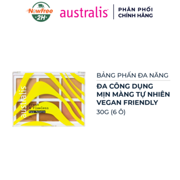 Bảng Phấn Australis Đa Năng Dành Cho Mặt &amp; Mắt 30g