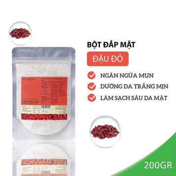 Bột Đậu Đỏ Milaganics Ngừa Mụn, Dưỡng Sáng Da 200g (Túi)