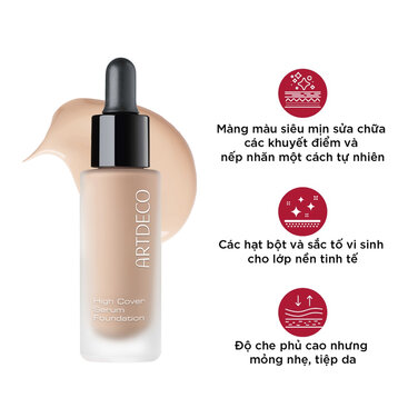 Kem Nền Artdeco Che Phủ Cao Màu 63 Soft Porcelain 20ml