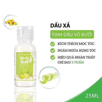 [Mini] Dầu Xả Milaganics Tinh Dầu Bưởi 25ml