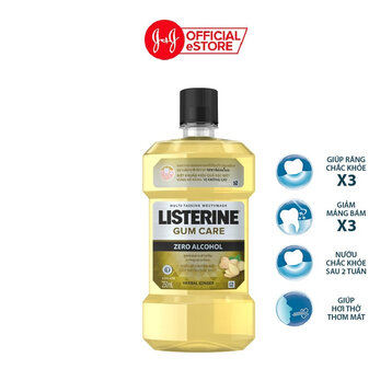 Nước Súc Miệng Listerine Cho Nướu Chắc Khỏe Không Cay 250ml