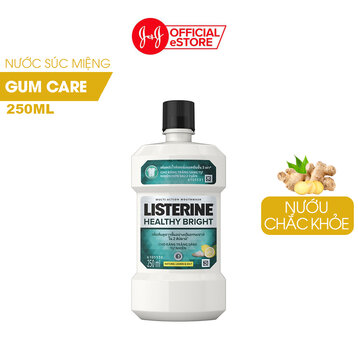 Nước Súc Miệng Listerine Giúp Răng Trắng Sáng 250ml