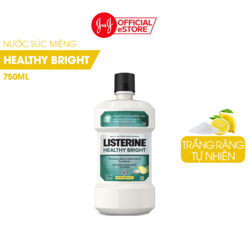 Nước Súc Miệng Listerine Giúp Răng Trắng Sáng 750ml