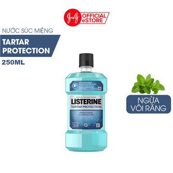 Nước Súc Miệng Listerine Ngăn Ngừa Mảng Bám 250ml