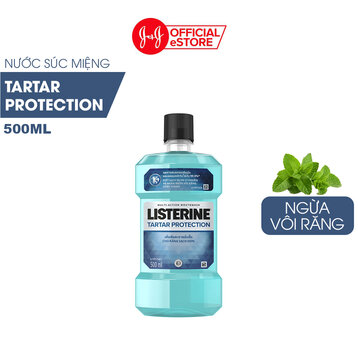 Nước Súc Miệng Listerine Ngăn Ngừa Mảng Bám 500ml