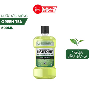 Nước Súc Miệng Listerine Trà Xanh Ngừa Sâu Răng 500ml