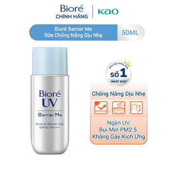 Sữa Chống Nắng Bioré UV Dịu Nhẹ SPF50 PA+++ 50ml