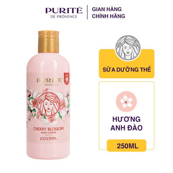 Sữa Dưỡng Thể Purité Sáng Mịn Hương Hoa Anh Đào 250ml