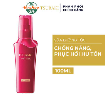 Sữa Dưỡng Tóc Tsubaki Chống Nắng Và Phục Hồi Hư Tổn 100ml