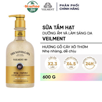 Sữa Tắm Hạt On: The Body Hương Gỗ Cây Xô Thơm 600g