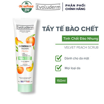 Tẩy Tế Bào Chết Evoluderm Mềm Mịn Da Chiết Xuất Đào 150g