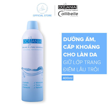 Xịt Khoáng DOLLANIA Cho Mọi Loại Da 400ml