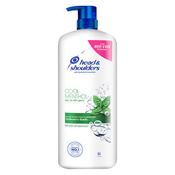 Dầu Gội Head &amp; Shoulders Bạc Hà Mát Lạnh 1200ml