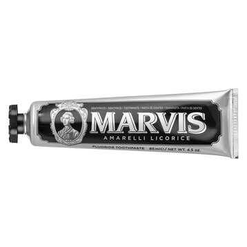 Kem Đánh Răng Marvis Màu Đen Từ Cam Thảo Và Than Tre 85ml