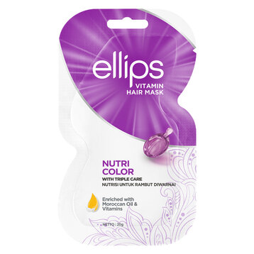 Kem Ủ Tóc Ellips Tóc Nhuộm Rực Rỡ Nutri Color 20g