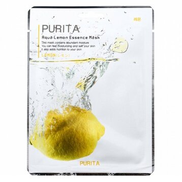 Mặt Nạ Giấy Purita Chiết Xuất Quả Chanh 22g