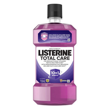 Nước Súc Miệng Listerine Chăm Sóc Toàn Diện Không Cay 750ml
