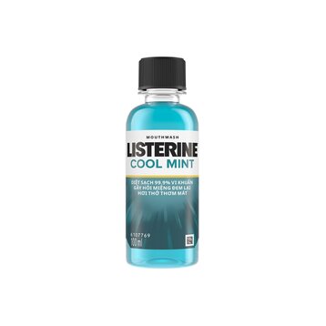 Nước Súc Miệng Listerine Hơi Thở Thơm Mát 100ml