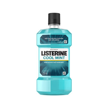 Nước Súc Miệng Listerine Hơi Thở Thơm Mát 250ml