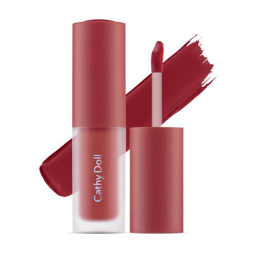 Son Tint Và Má Hồng Cathy Doll 12 Vintage Red 3.5g