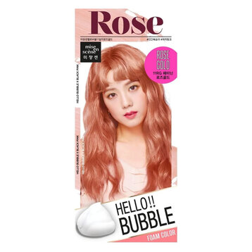 Thuốc Nhuộm Tóc Dạng Bọt Hello Bubble 11RG Hồng Cam