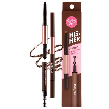 Kẻ Mày Cathy Doll 3 Trong 1 #01 Dark Brown 0.16g + 0.4g
