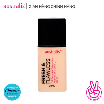 Kem Nền Australis Siêu Nhẹ Tông Hồng Kem #Honeydew 30ml