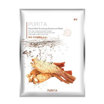 Mặt Nạ Giấy Purita Chiết Xuất Hồng Sâm 22g