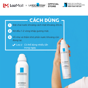 Xịt Khoáng La Roche-Posay Làm Dịu Và Bảo Vệ Da 300g