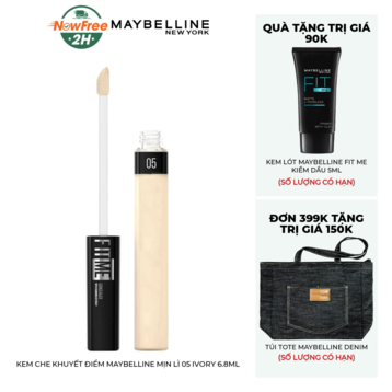 Kem Che Khuyết Điểm Maybelline Mịn Lì 05 Ivory 6.8ml