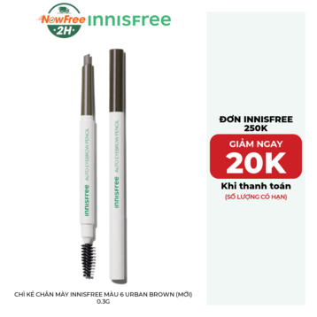 Chì Kẻ Chân Mày innisfree Màu 6 Urban Brown (Mới) 0.3g