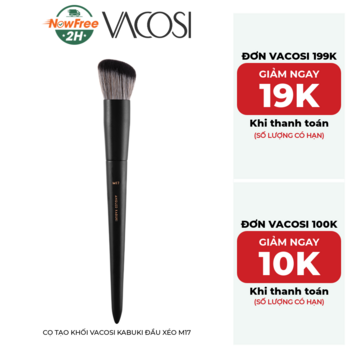 Cọ Tạo Khối Vacosi Kabuki Đầu Xéo M17
