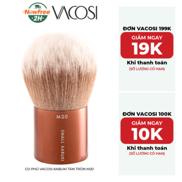 Cọ Phủ Vacosi Kabuki Tán Tròn M20