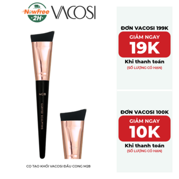 Cọ Tạo Khối Vacosi Đầu Cong M28