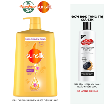 Dầu Gội Sunsilk Mềm Mượt Diệu Kỳ 1.4kg