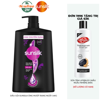 Dầu Gội Sunsilk Óng Mượt Rạng Ngời 1.4kg