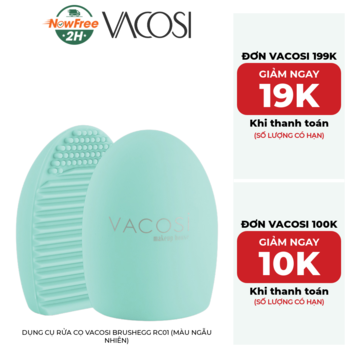 Dụng Cụ Rửa Cọ Vacosi Brushegg RC01 (Màu Ngẫu Nhiên)