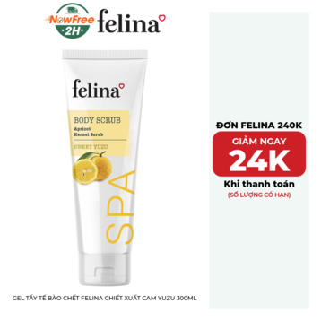 Gel Tẩy Tế Bào Chết Felina Chiết Xuất Cam Yuzu 300ml